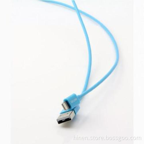 Made for iphone Blue color iphone 5 USB cable lightning to USB cable